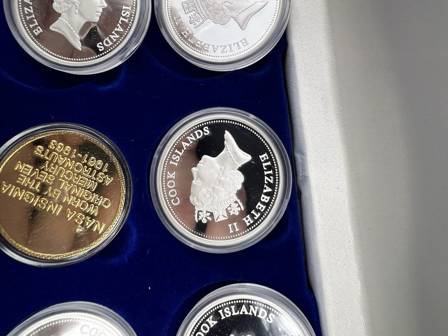 Return To Space Shuttle 5 Coin 2005 1 Oz Silver Cook Islands Coin Set