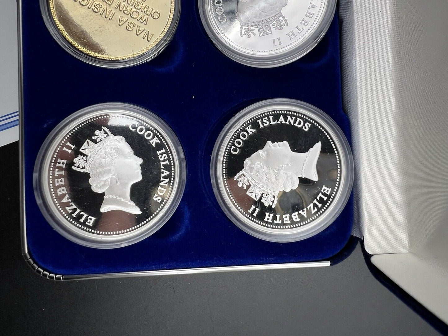 Return To Space Shuttle 5 Coin 2005 1 Oz Silver Cook Islands Coin Set