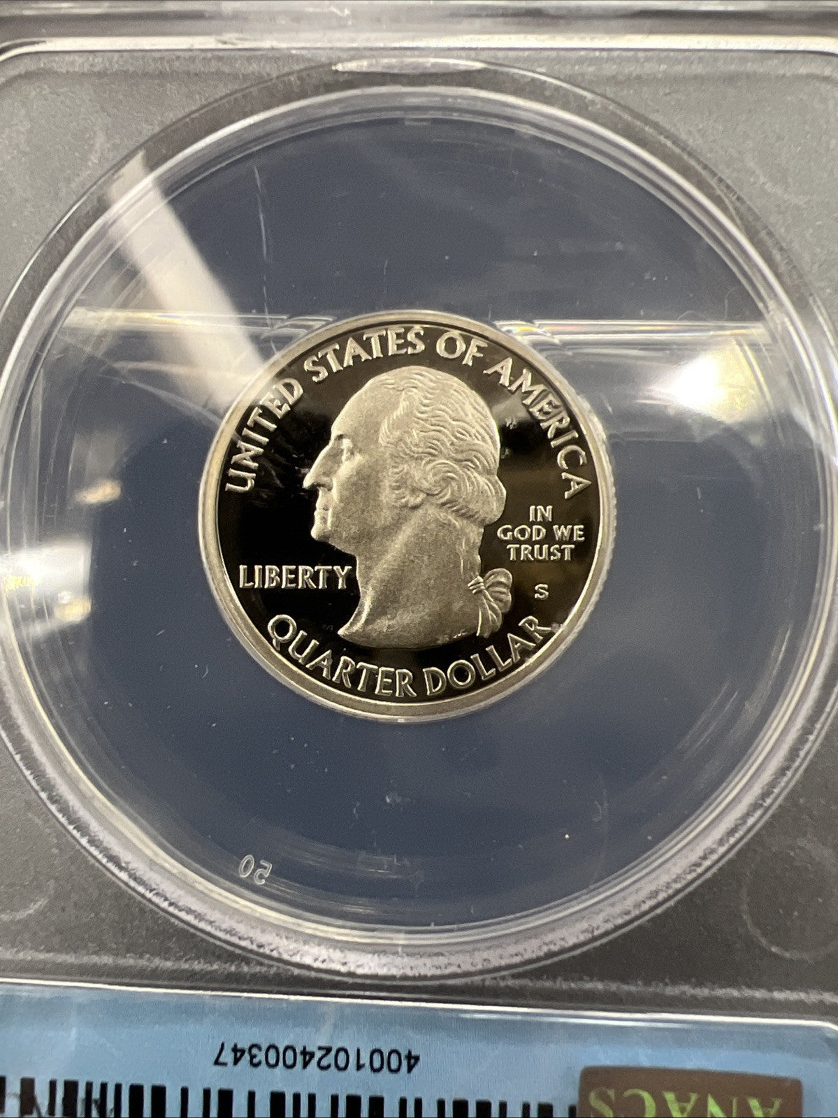 2009 S 25c Virgin Islands Copper Nickel Clad Quarter Coin PR70 DCAM