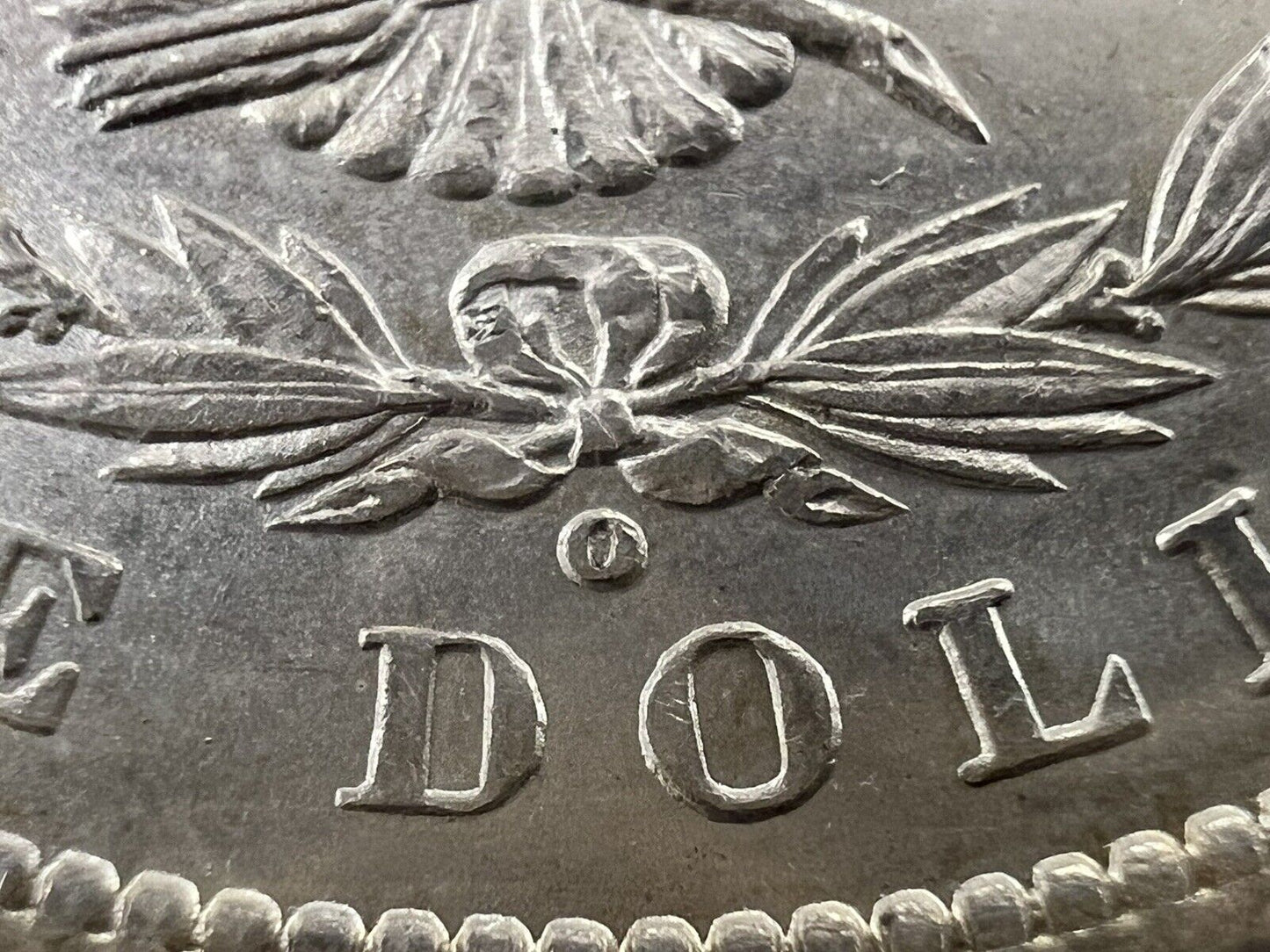 1880 O $1 Morgan Dollar Coin NGC MS62 BU UNC Small o VAM 74 W/ Struck Thru Error