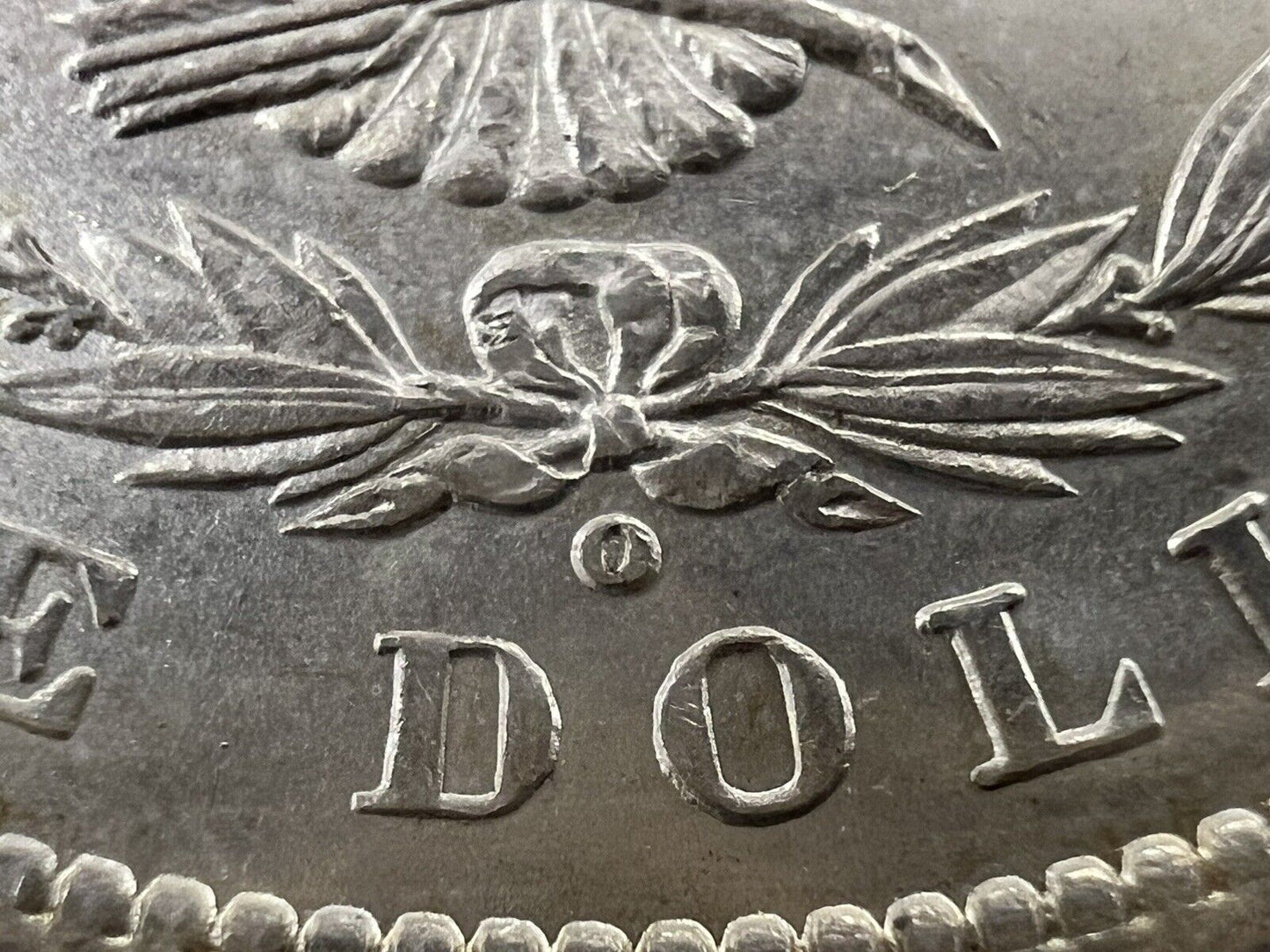 1880 O $1 Morgan Dollar Coin NGC MS62 BU UNC Small o VAM 74 W/ Struck Thru Error