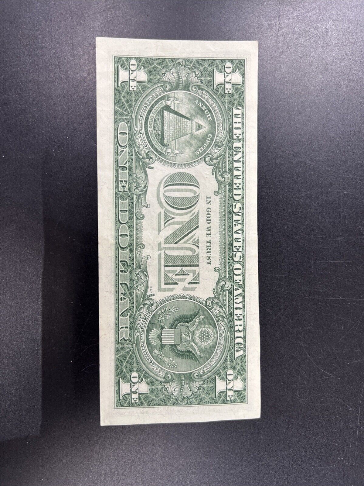 1963 A $1 One Dollar FRN Federal Reserve Note VF Neat Repeat Serial #81777715