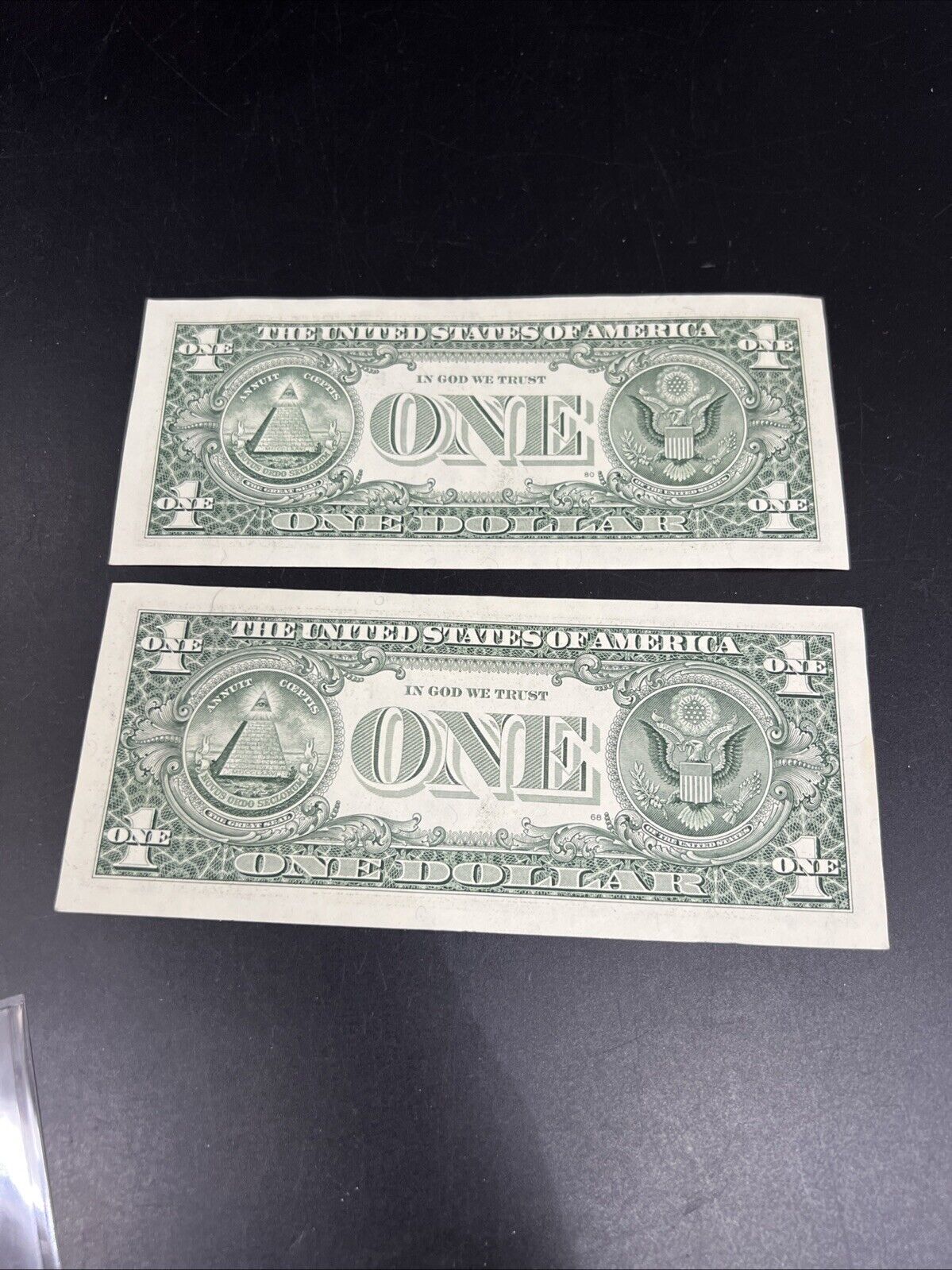 Lot 2 Consecutive * Star Federal Reserve Note 2006 FRN $1 One Dollar Bills CH AU