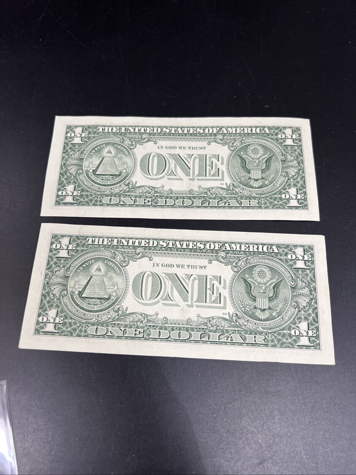 Lot 2 Consecutive * Star Federal Reserve Note 2006 FRN $1 One Dollar Bills CH AU