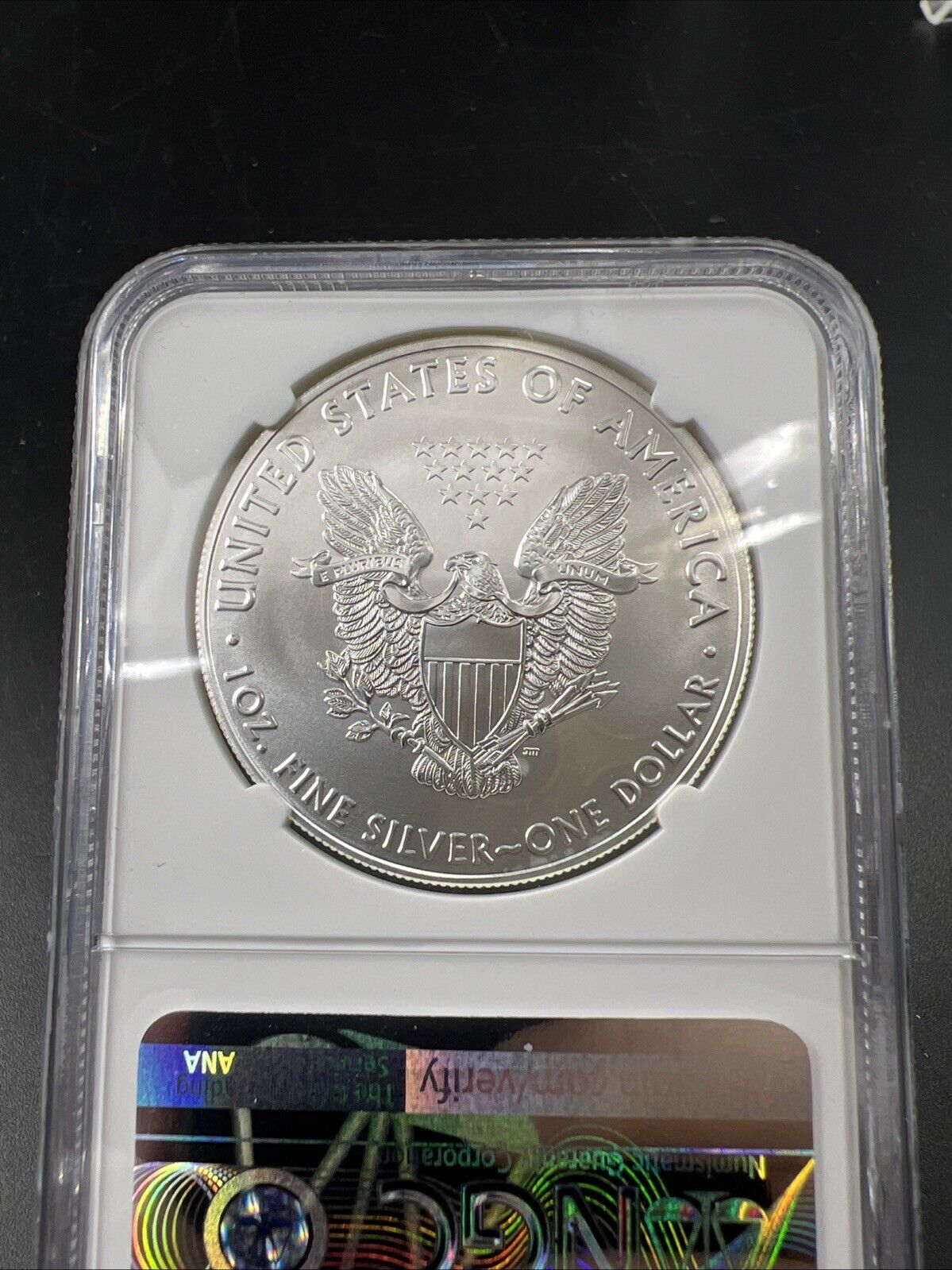 2018 1 Oz ASE American Silver Eagle NGC MS70 Elizabeth Jones Signature
