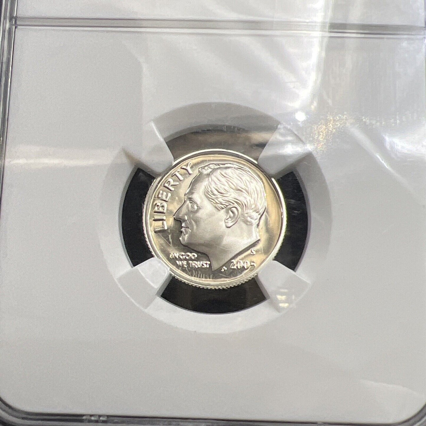 2005 S 10c Roosevelt Proof Silver Dime Coin PF70 NGC UCAM #044