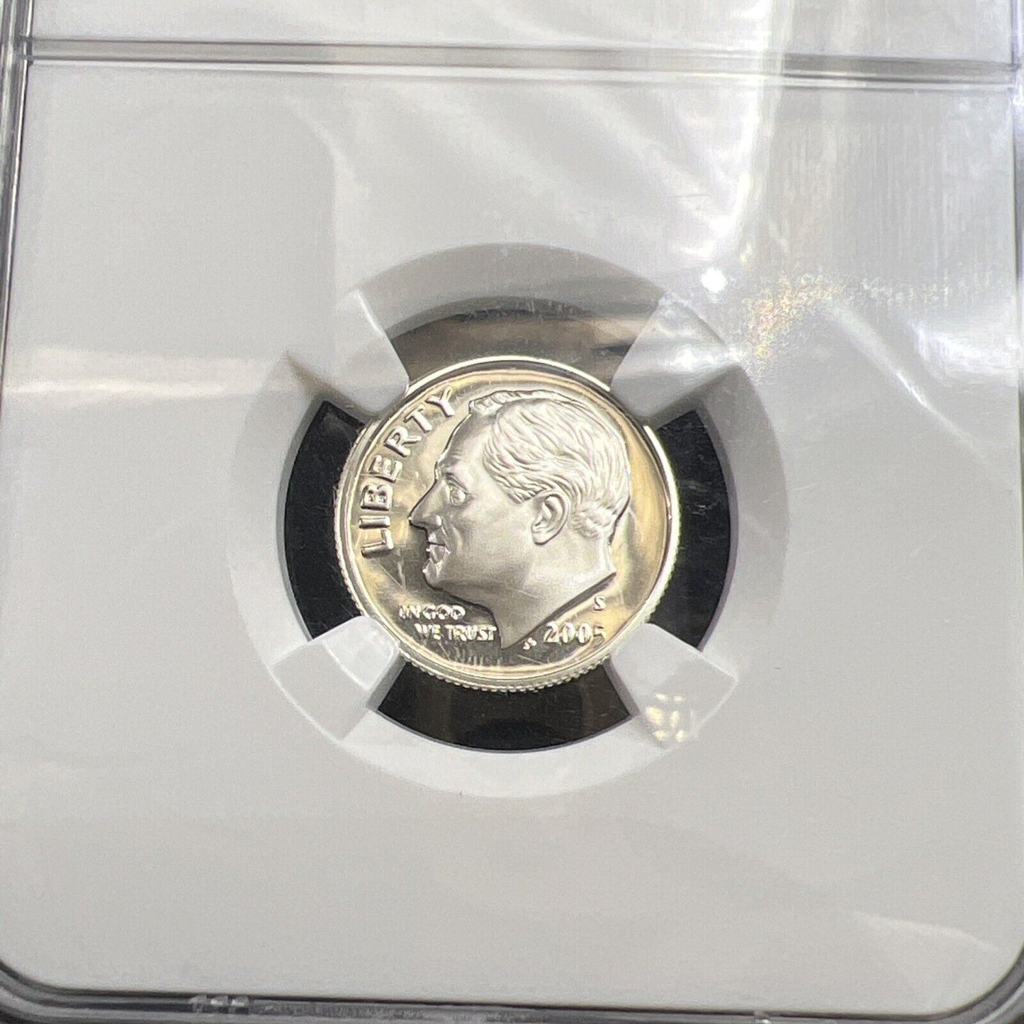 2005 S 10c Roosevelt Proof Silver Dime Coin PF70 NGC UCAM #044
