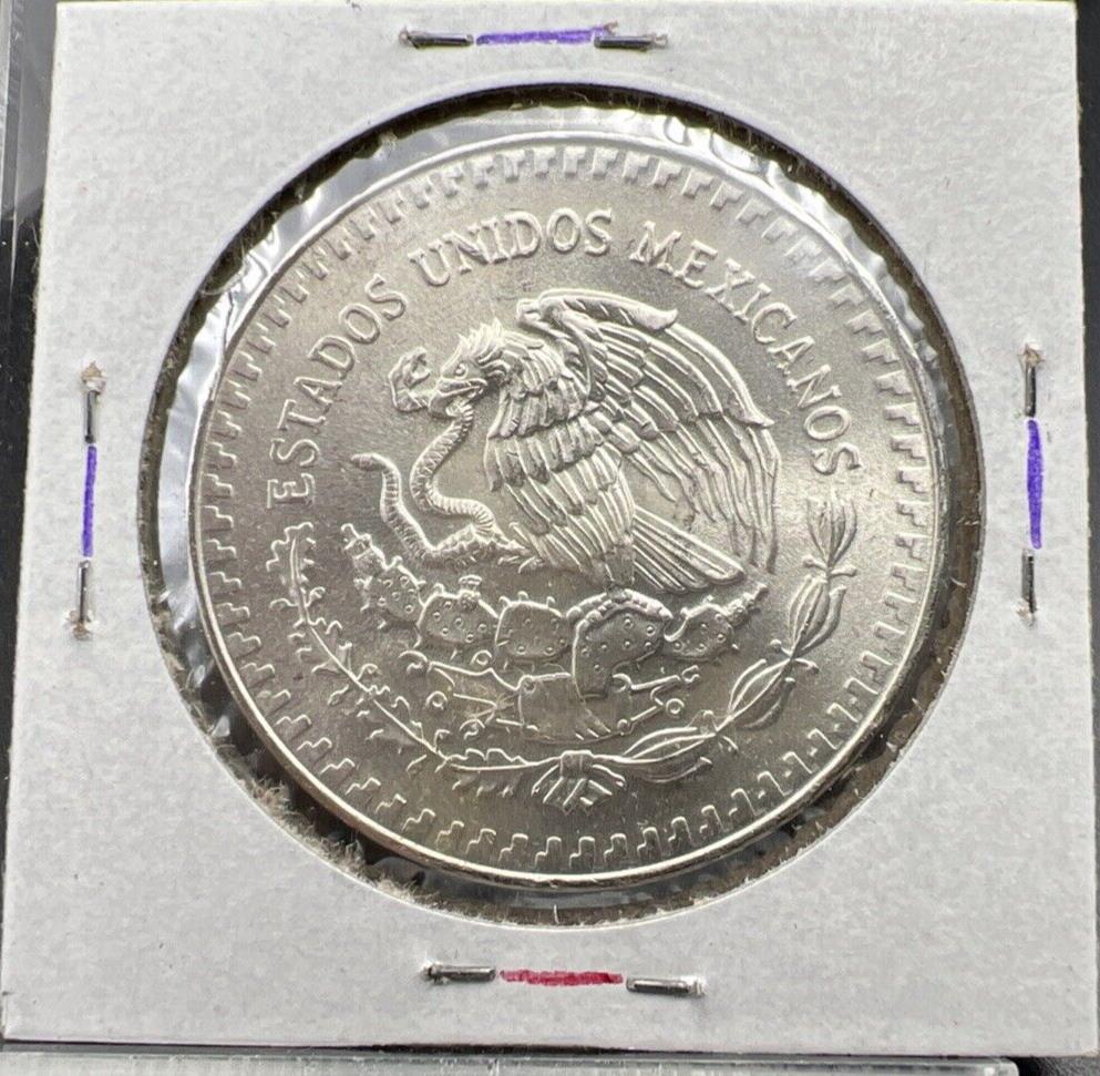 1985 Mo 1 oz Onza Mexico Libertad ULTRA Gem BU UNC Ley .999 Plata Pura #25A