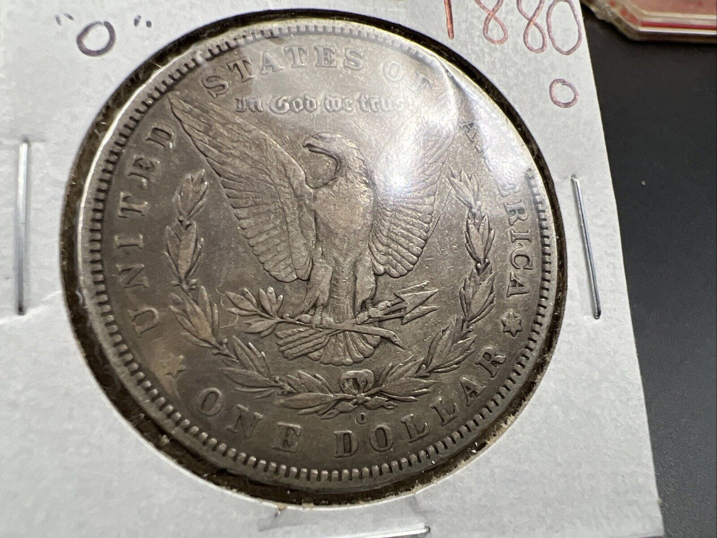 1880 O $1 Small "Micro" o Morgan Silver Dollar Coin Choice EF XF Extra Fine Circ