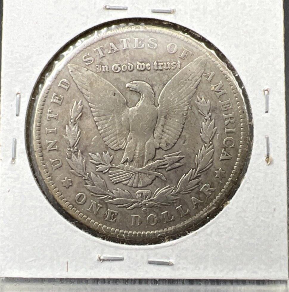 1904 S $1 Morgan Silver Dollar Coin VF Very Fine Circ