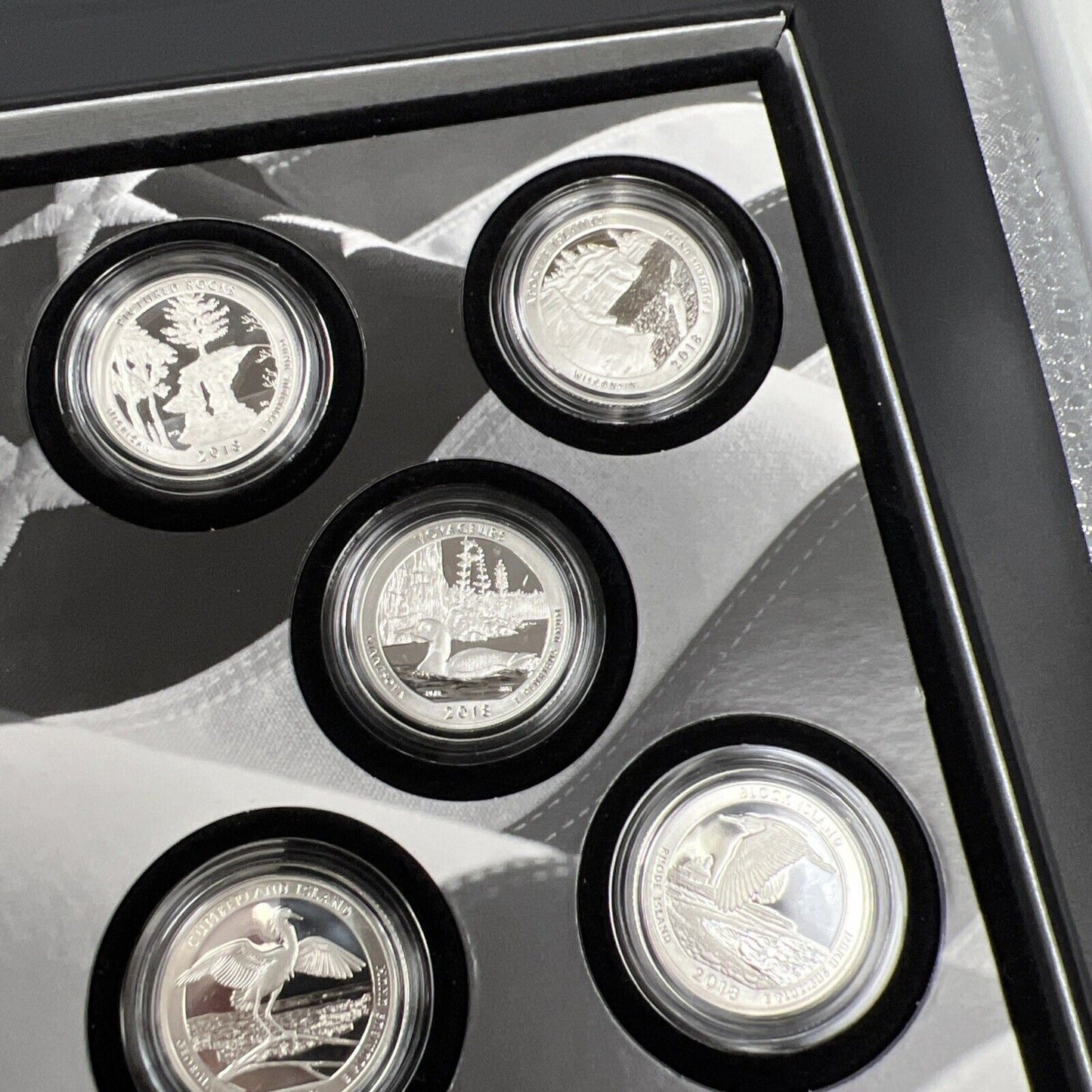 2018 United States Mint Limited Edition Silver Eagle Proof Set w/ Box & COA #B