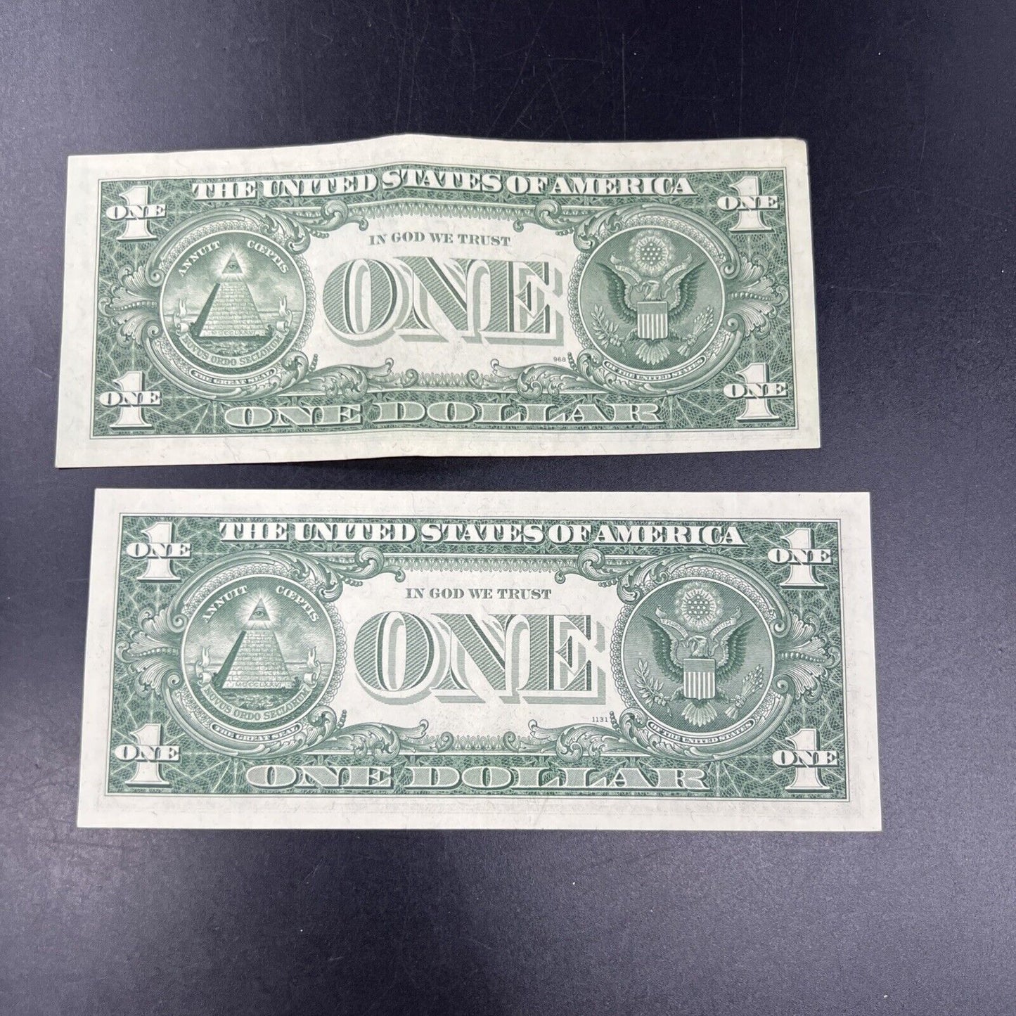 2 Note Set 1963 A & 1963 B Fowler & Barr FRN $1 One Dollar Bills VF Circ #46I