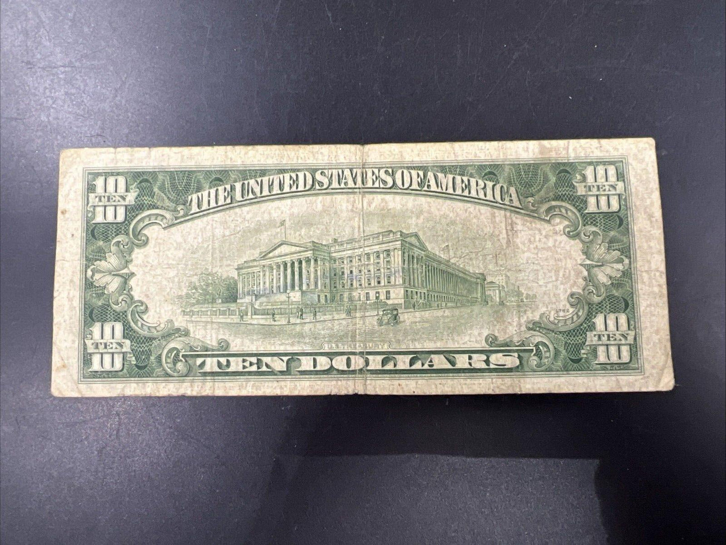 1950 C $10 NYC New York FRN Federal Reserve Note Fine Cull Circulated