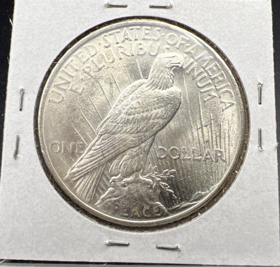 1924 P $1 Peace Silver Dollar Coin Choice BU UNC