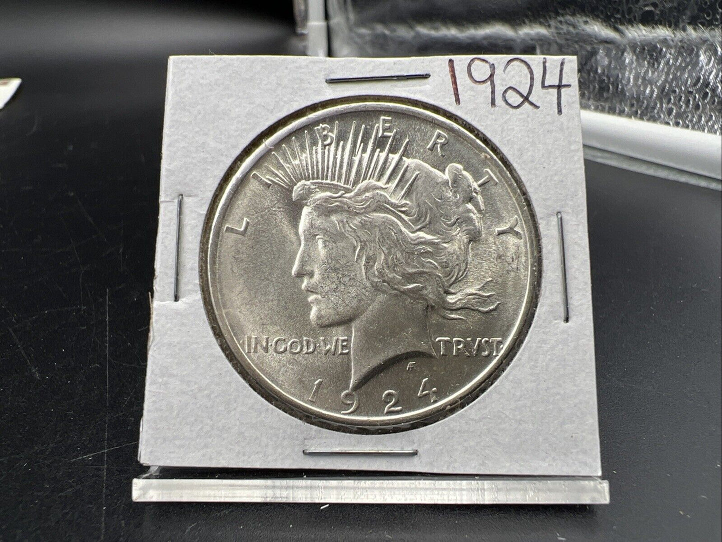 1924 P $1 Peace Silver Dollar Coin Choice BU UNC