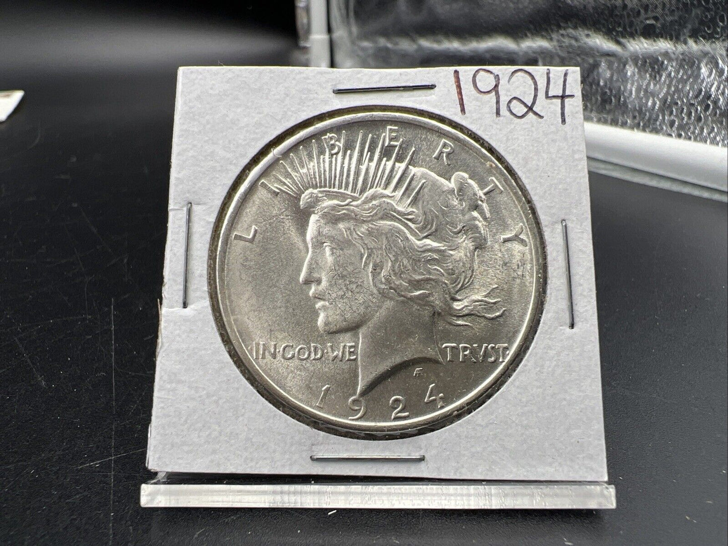 1924 P $1 Peace Silver Dollar Coin Choice BU UNC