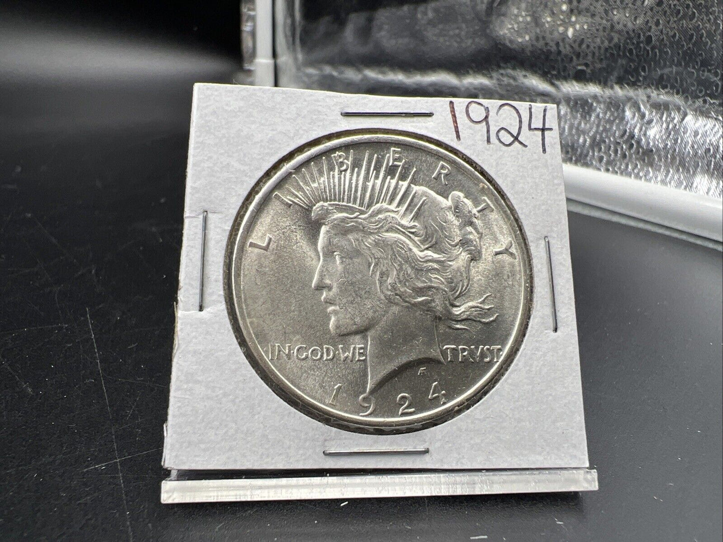 1924 P $1 Peace Silver Dollar Coin Choice BU UNC