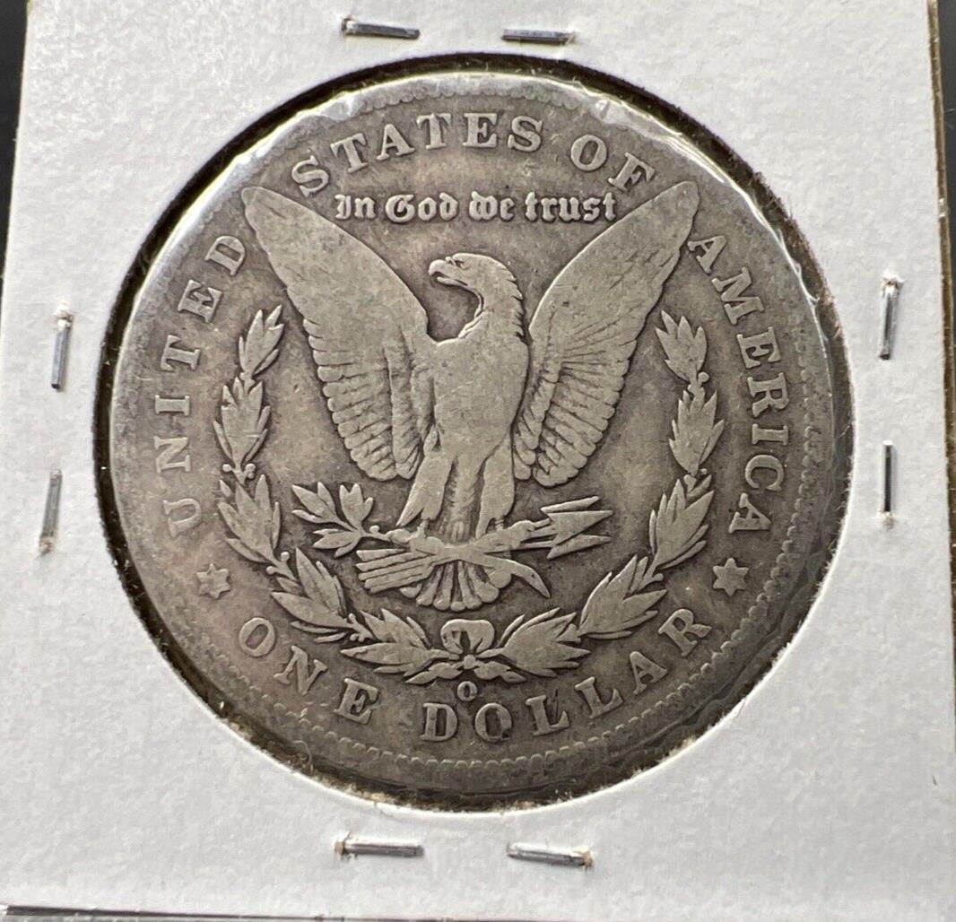 1886 O Morgan Silver Dollar Coin Good Circ