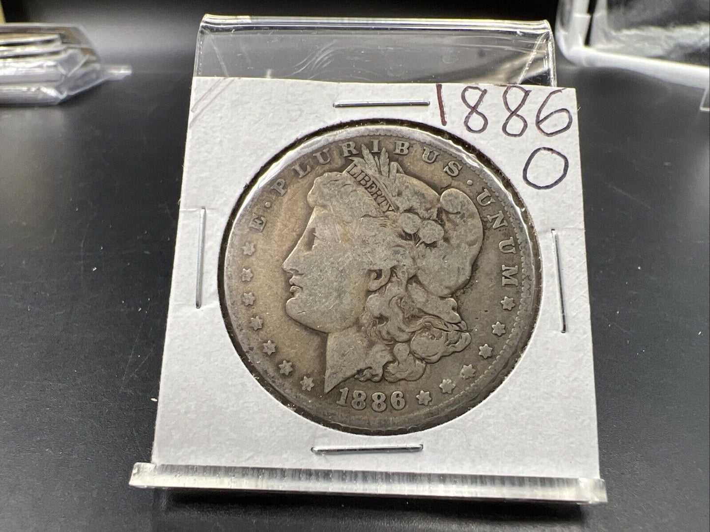 1886 O Morgan Silver Dollar Coin Good Circ