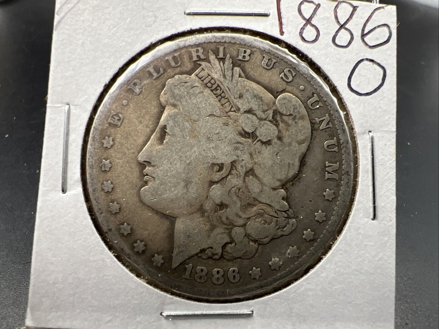 1886 O Morgan Silver Dollar Coin Good Circ