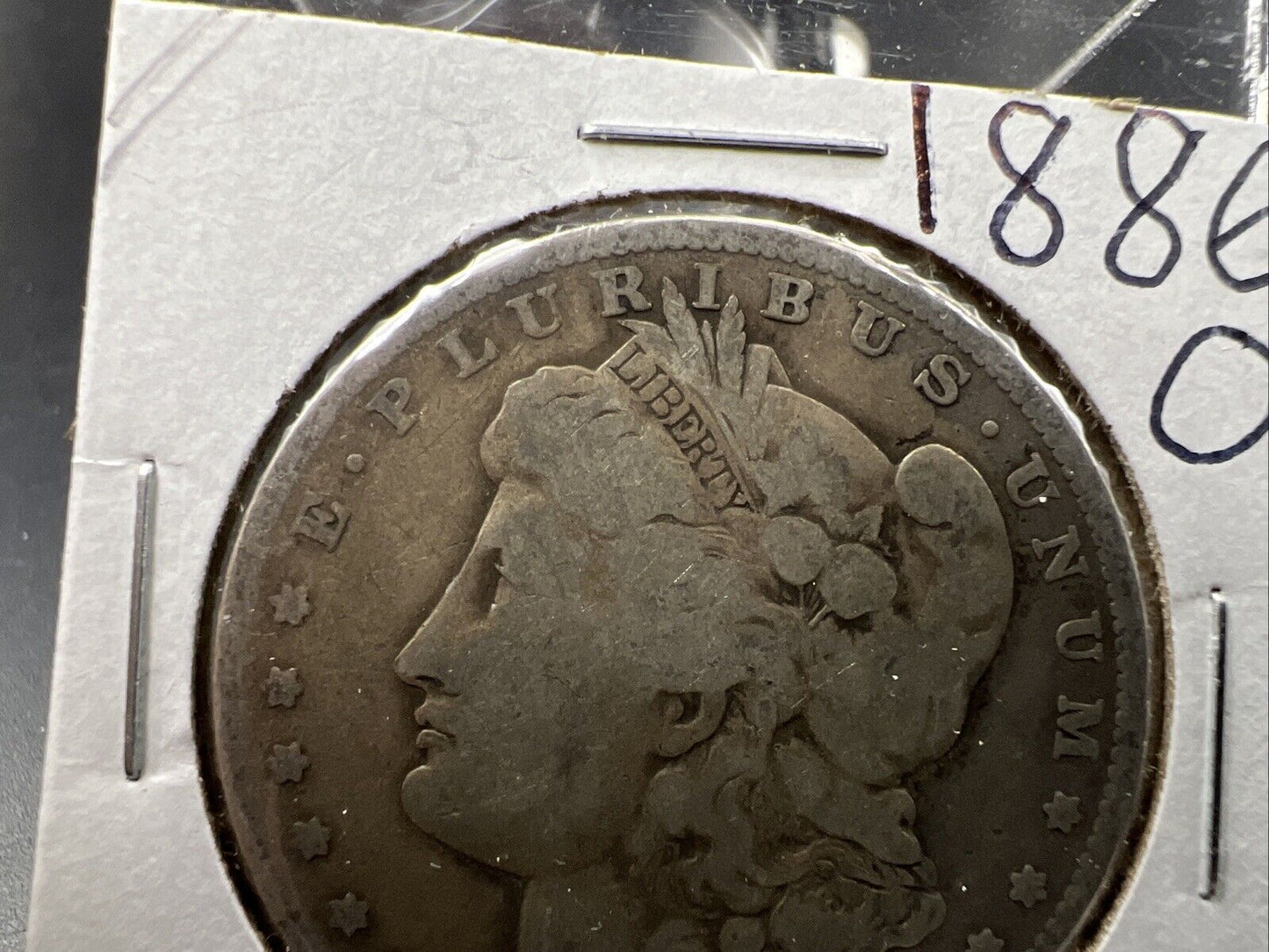 1886 O Morgan Silver Dollar Coin Good Circ