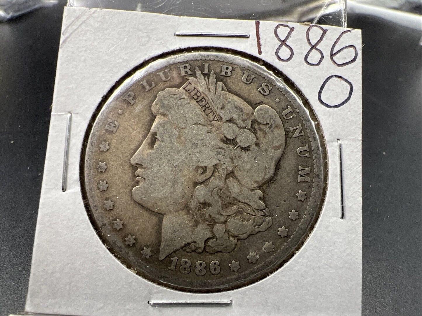 1886 O Morgan Silver Dollar Coin Good Circ
