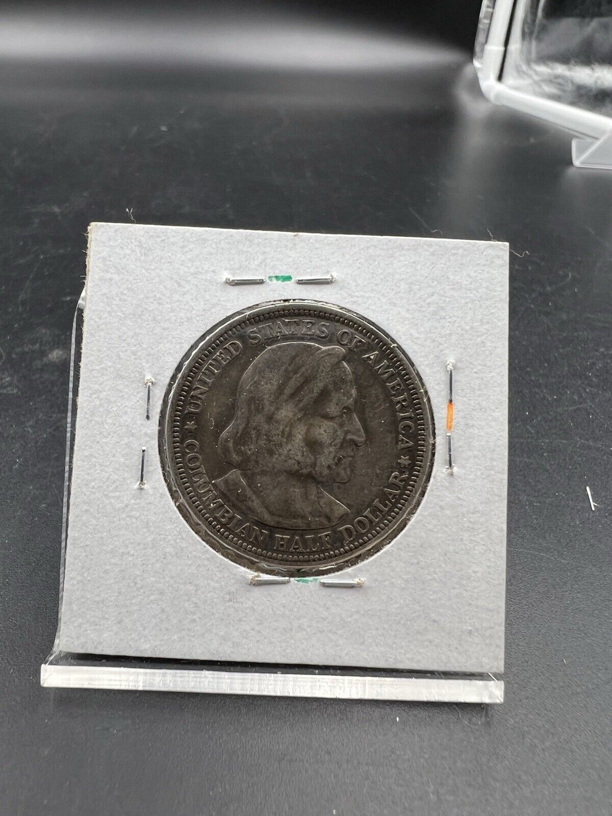 1892 Columbian Silver Half Dollar Worlds Fair Coin VF Circulated #B