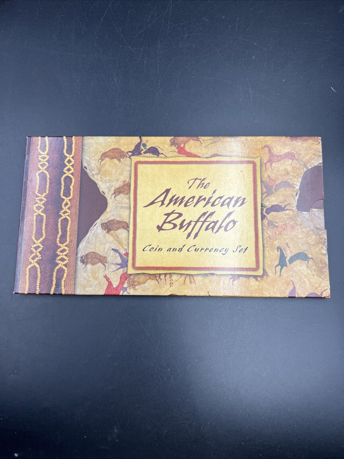 2001 American Buffalo Commemorative Coin And Currency Set Used OGP