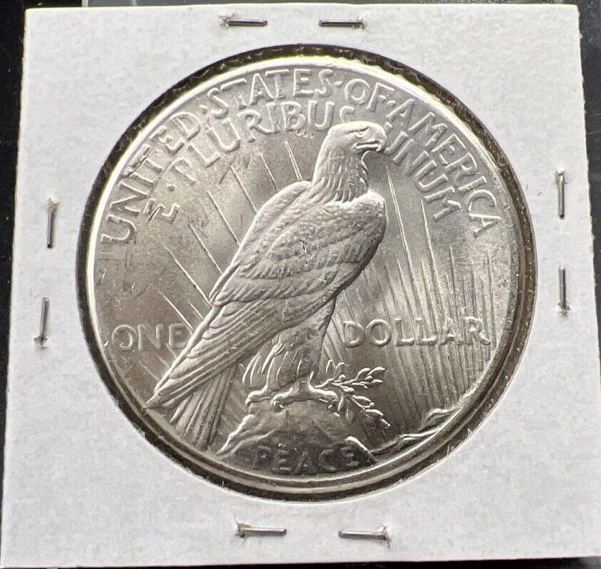 1925 P $1 Peace Silver Dollar Coin Choice BU UNC