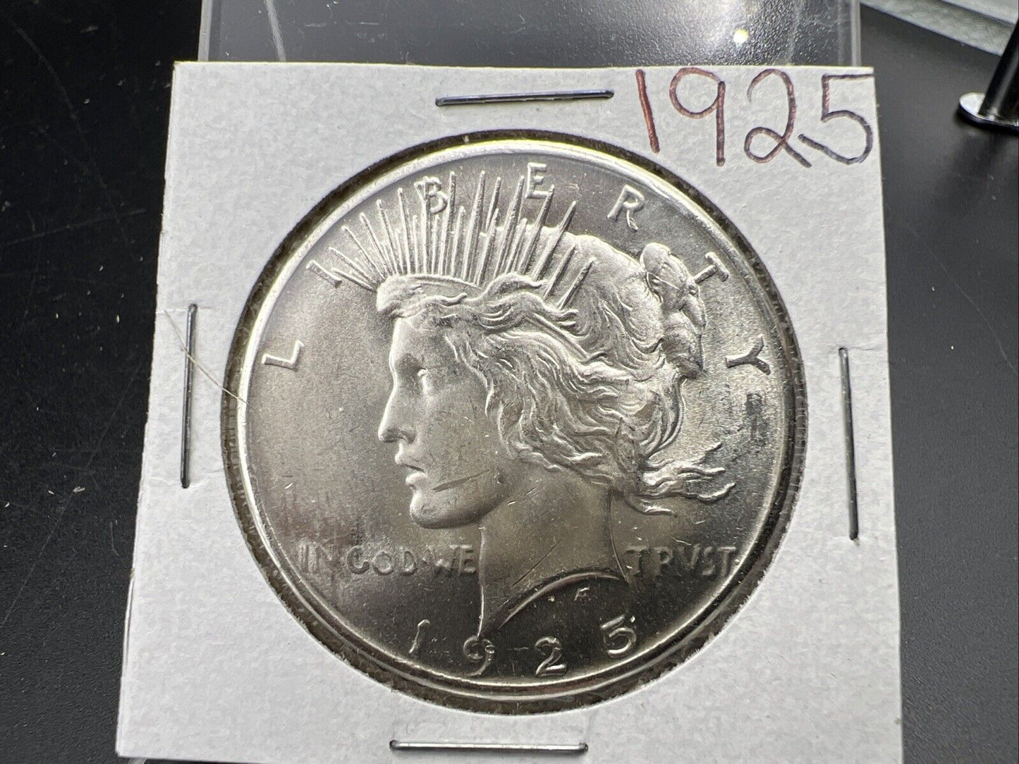 1925 P $1 Peace Silver Dollar Coin Choice BU UNC