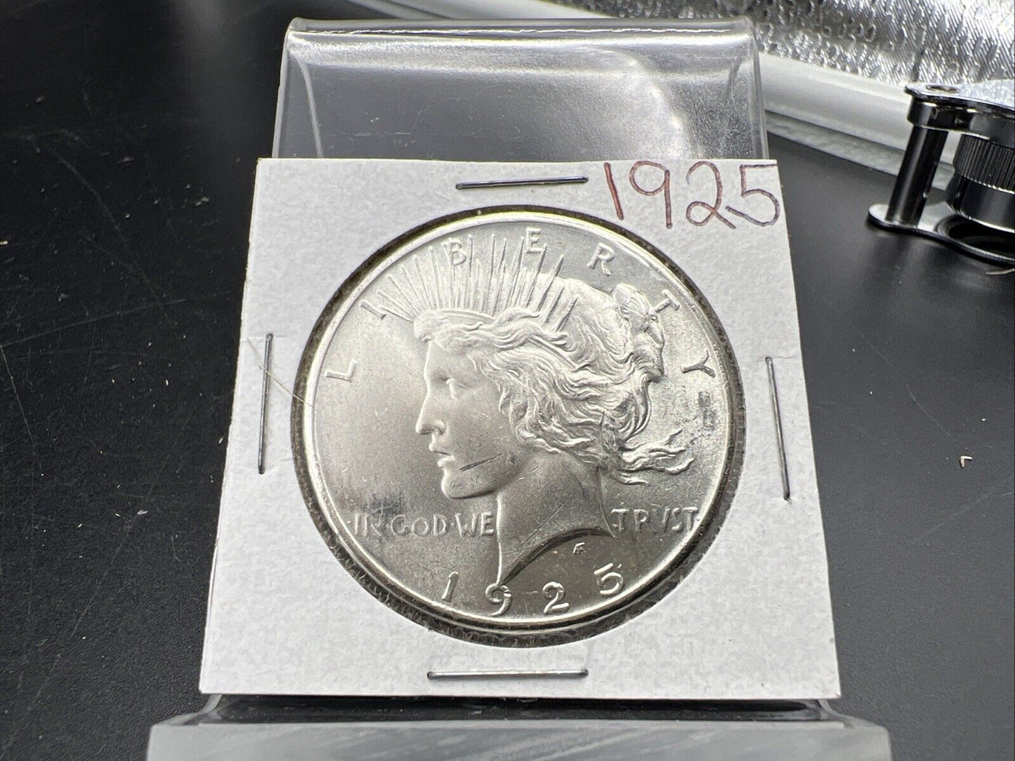 1925 P $1 Peace Silver Dollar Coin Choice BU UNC