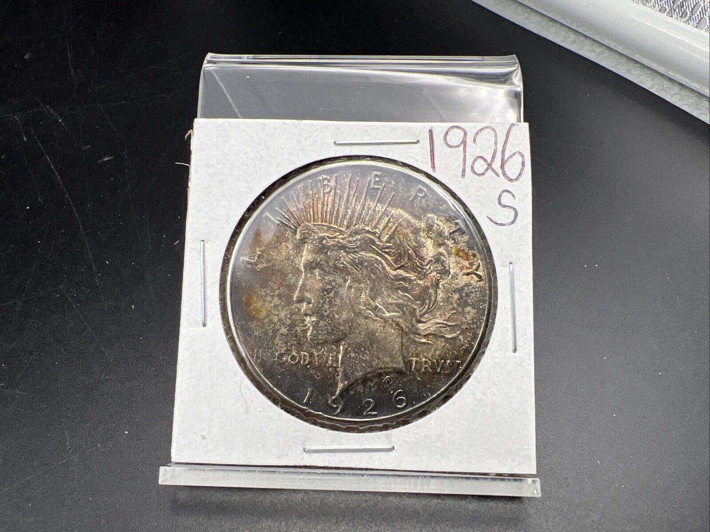 1926 S $1 Peace Silver Dollar Coin Choice XF EF / AU Neat Toning Toner