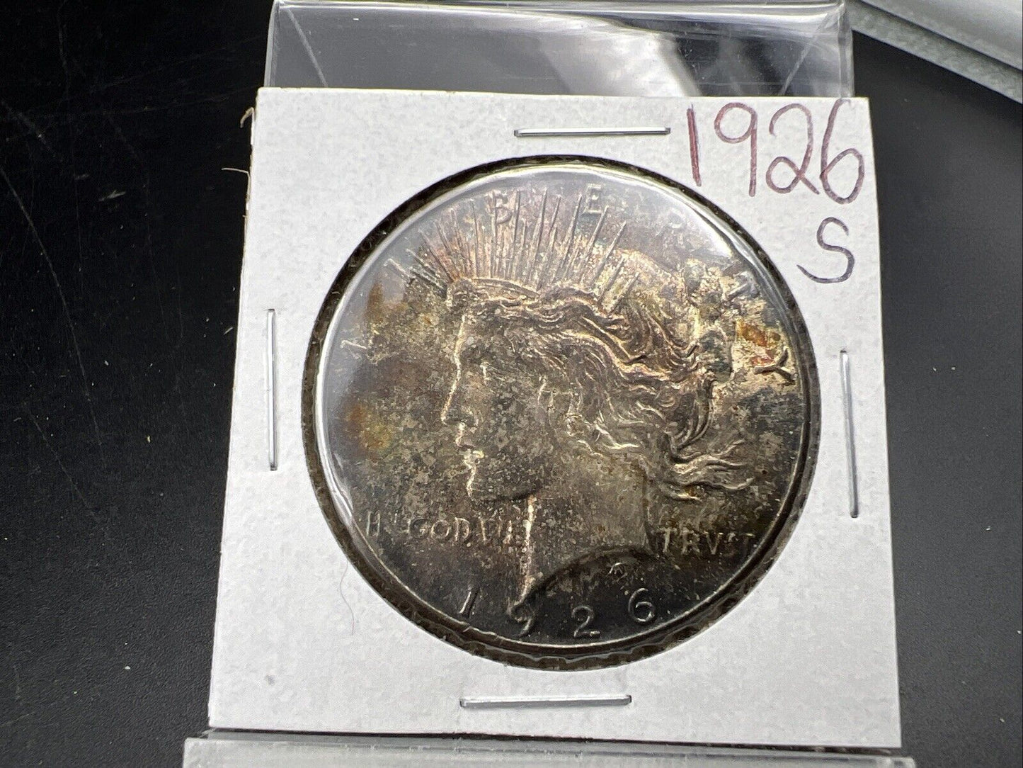 1926 S $1 Peace Silver Dollar Coin Choice XF EF / AU Neat Toning Toner