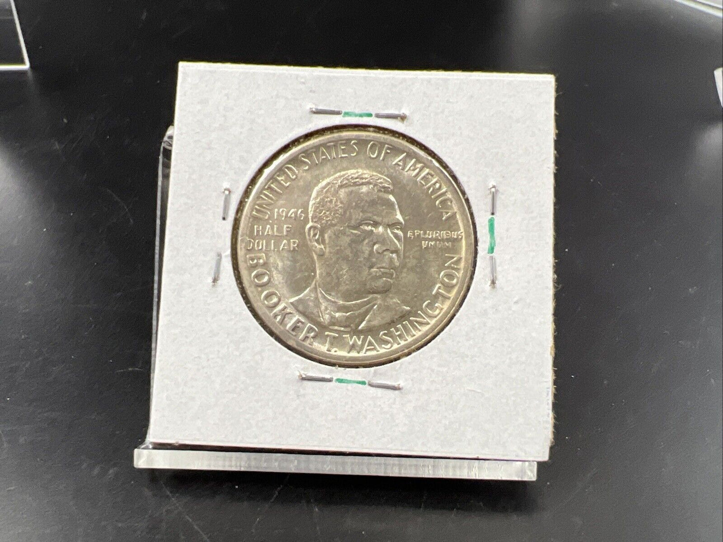 1946 P Booker T Washington Silver Half Dollar Coin BU UNC