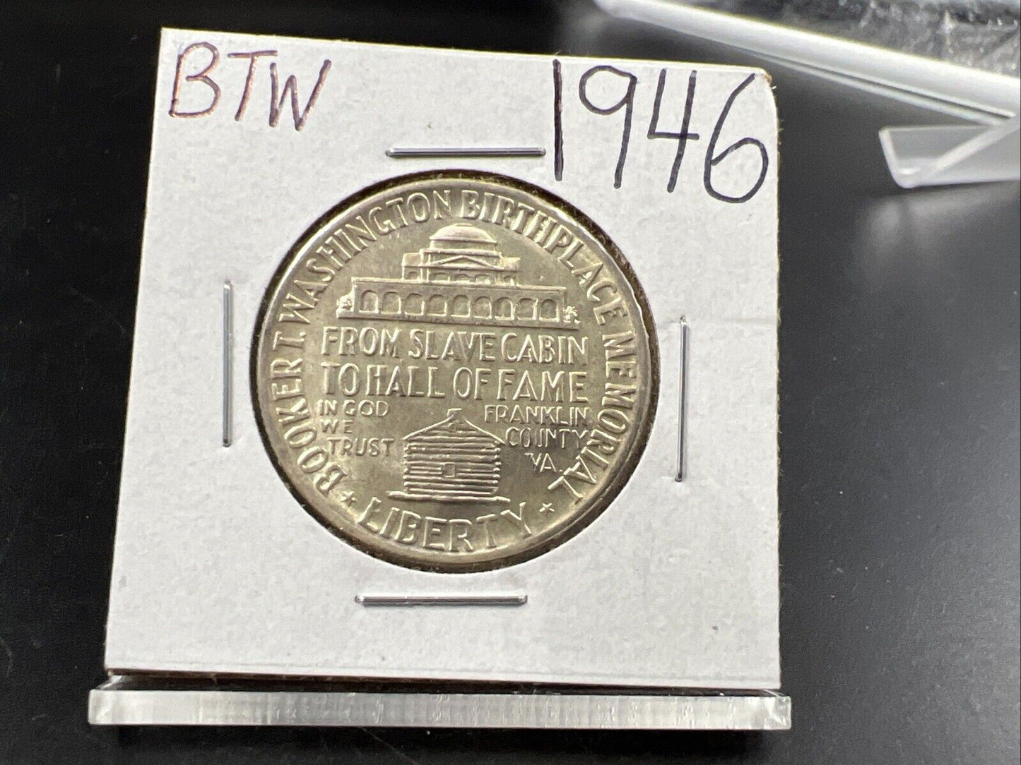 1946 P Booker T Washington Silver Half Dollar Coin BU UNC