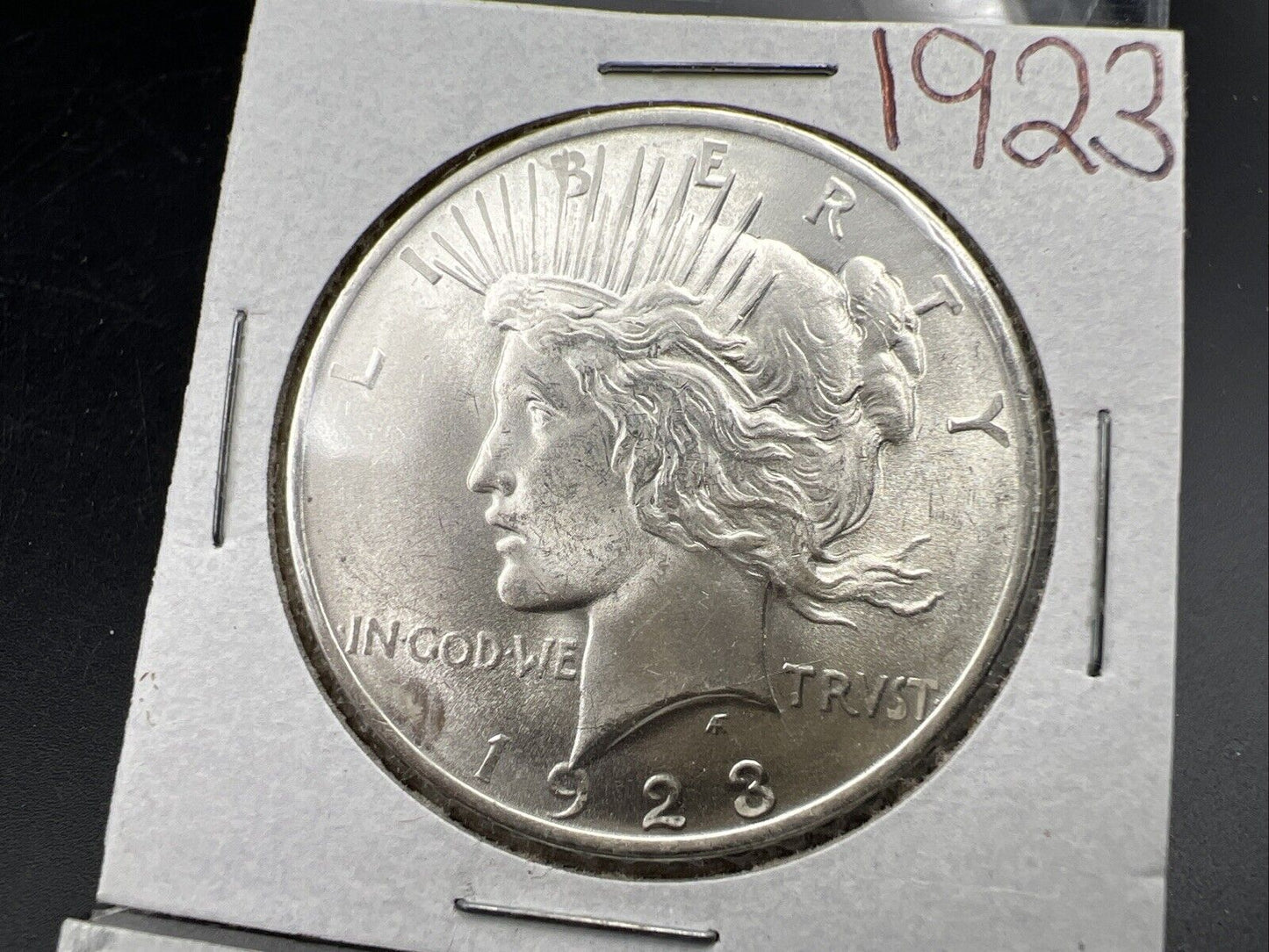 1923 P $1 Peace Silver Dollar Coin Choice BU UNC