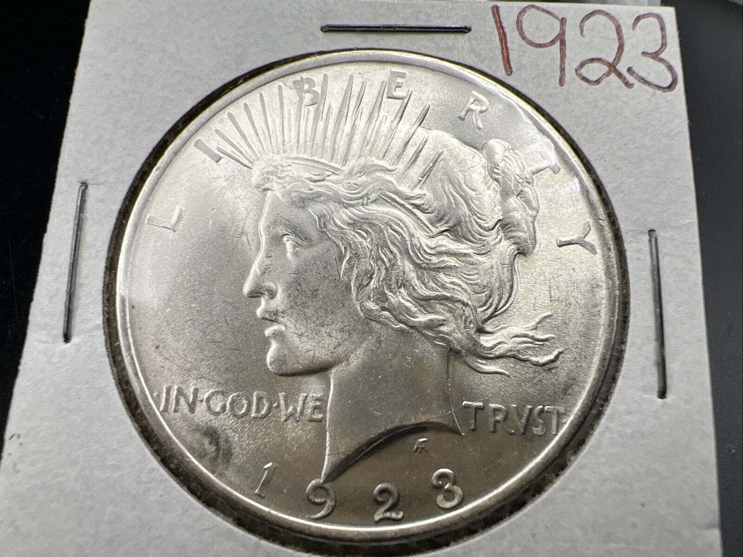 1923 P $1 Peace Silver Dollar Coin Choice BU UNC