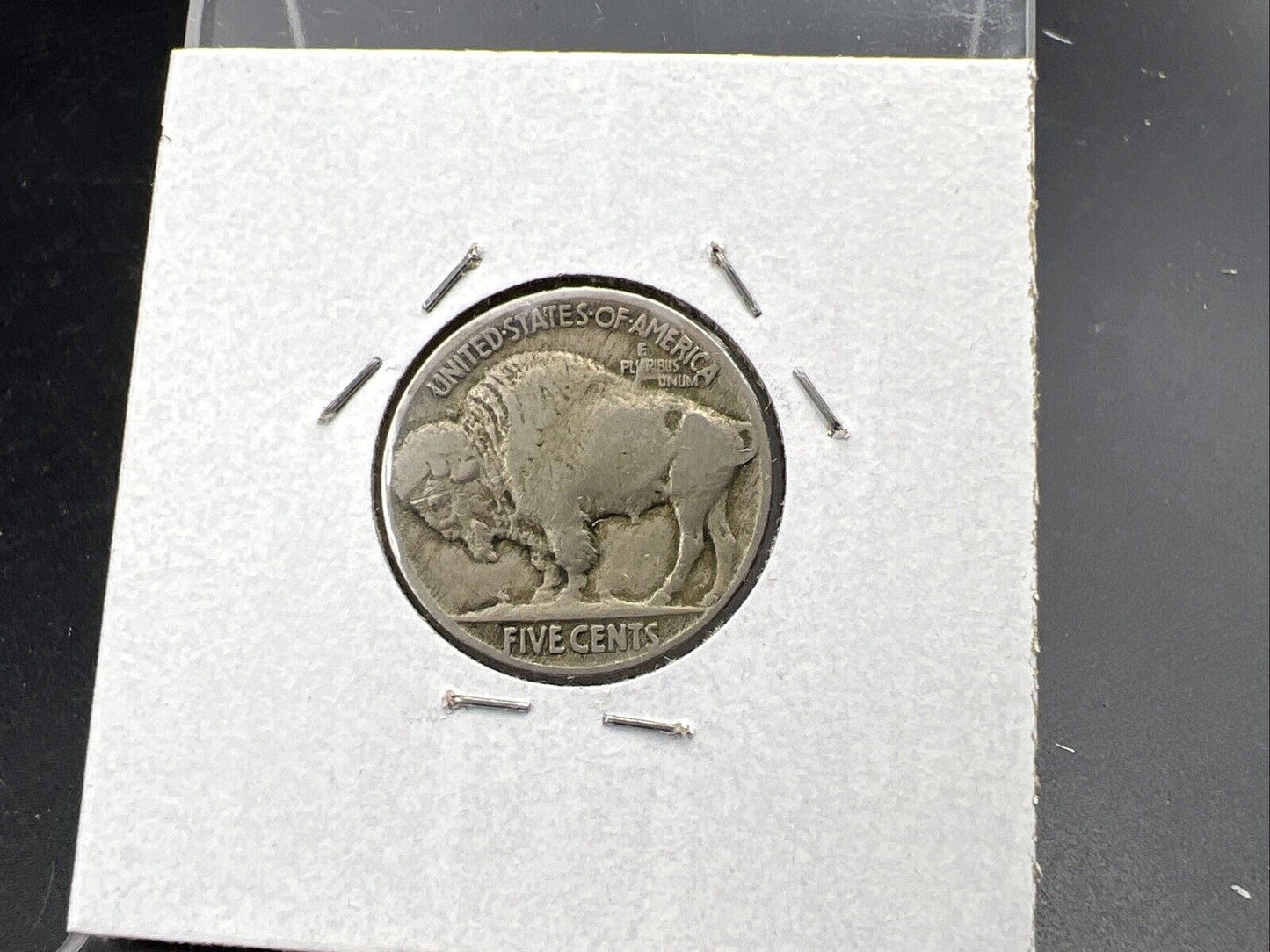 1919 P 5c Buffalo Nickel Coin FS-401 Two Feathers Variety Choice Fine / VF Circ