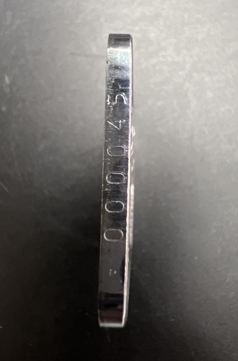 Charles Lindbergh 1 Oz Silver Bar Manhattan Private Mint Lucky Serial # 000045