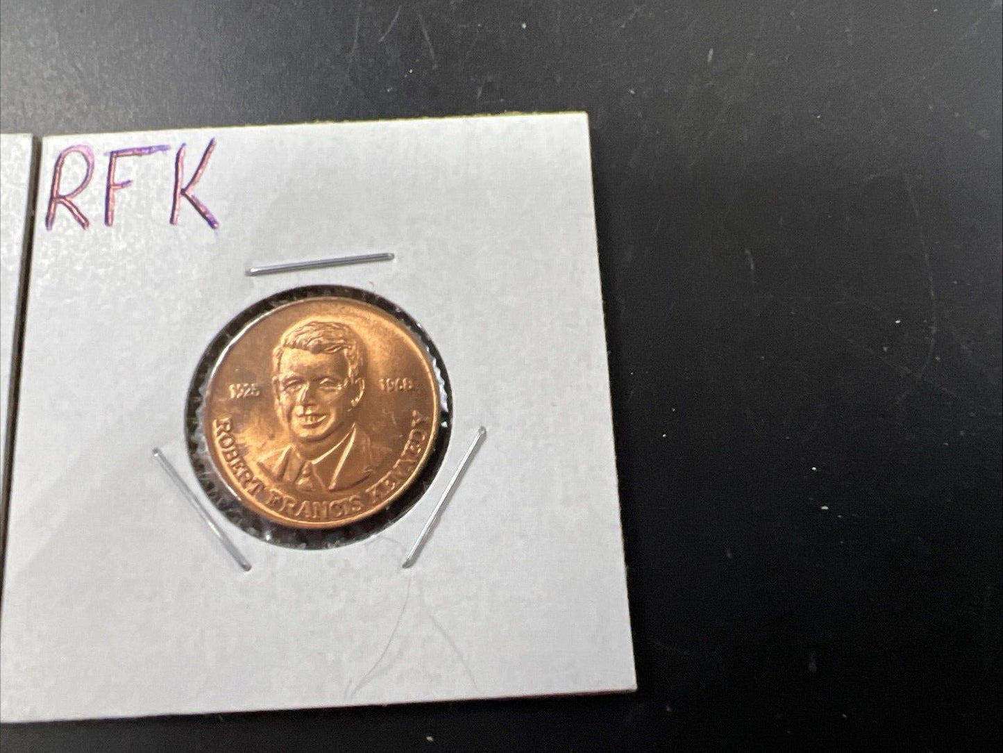 JFK & RFK Token / Small Size Bronze Medallion Coin Set