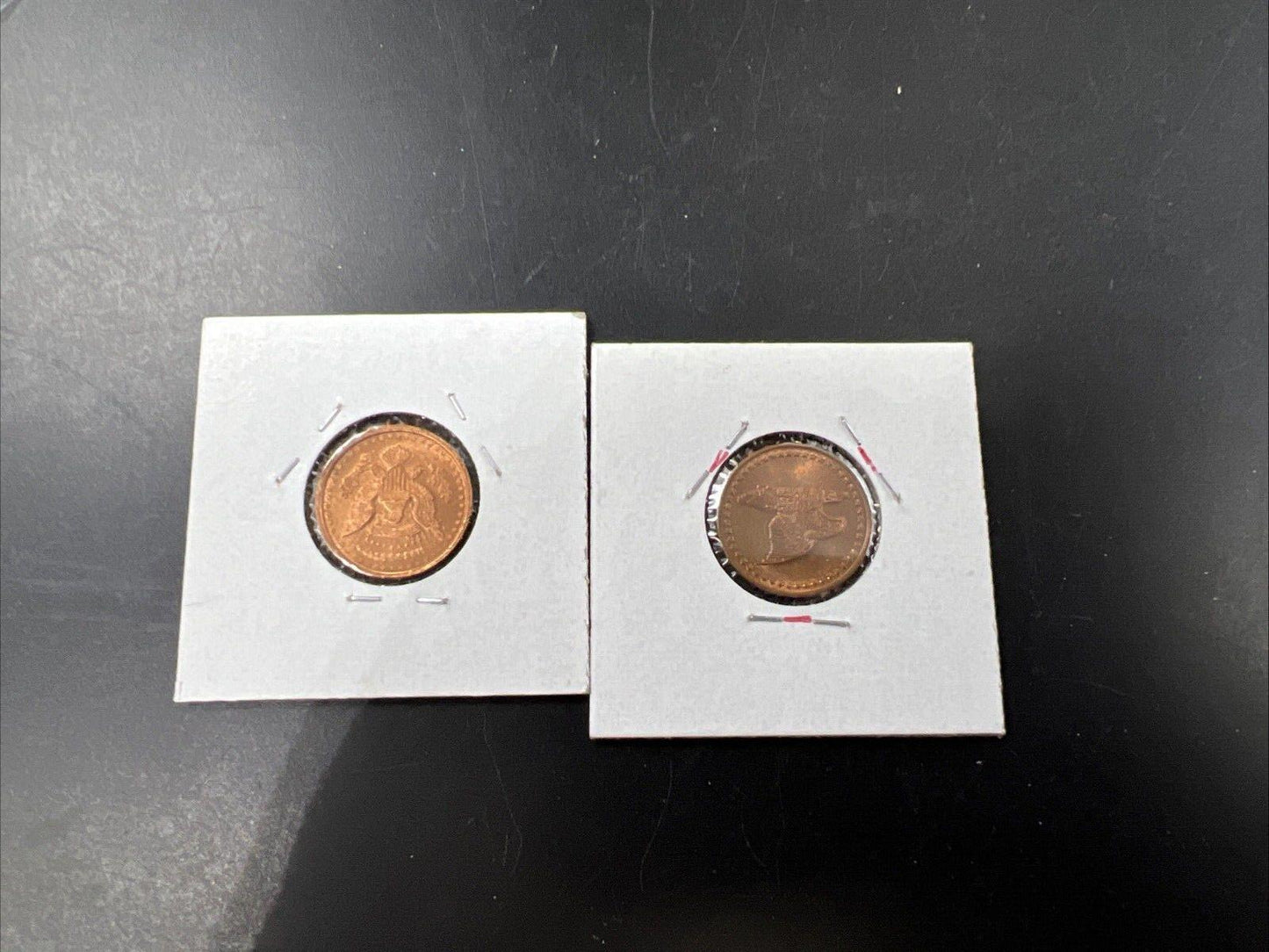 JFK & RFK Token / Small Size Bronze Medallion Coin Set