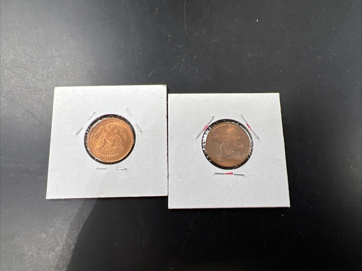 JFK & RFK Token / Small Size Bronze Medallion Coin Set