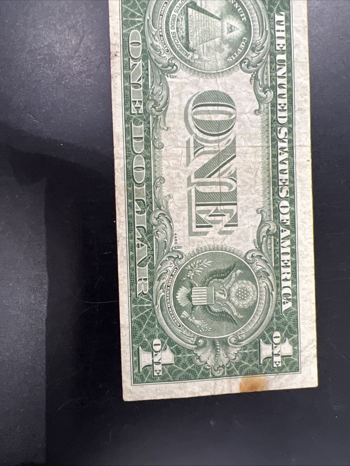 1935 C $1 One Dollar Blue Seal Silver Certificate Devil's Serial Number VG Circ