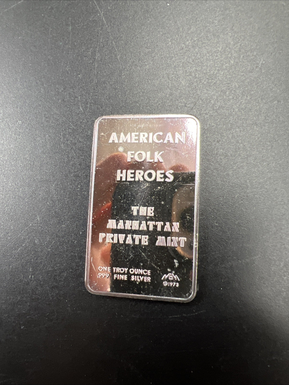 Babe Ruth 1 Oz Silver Art Bar Manhattan Private Mint Low Serial # 000639 CH UNC