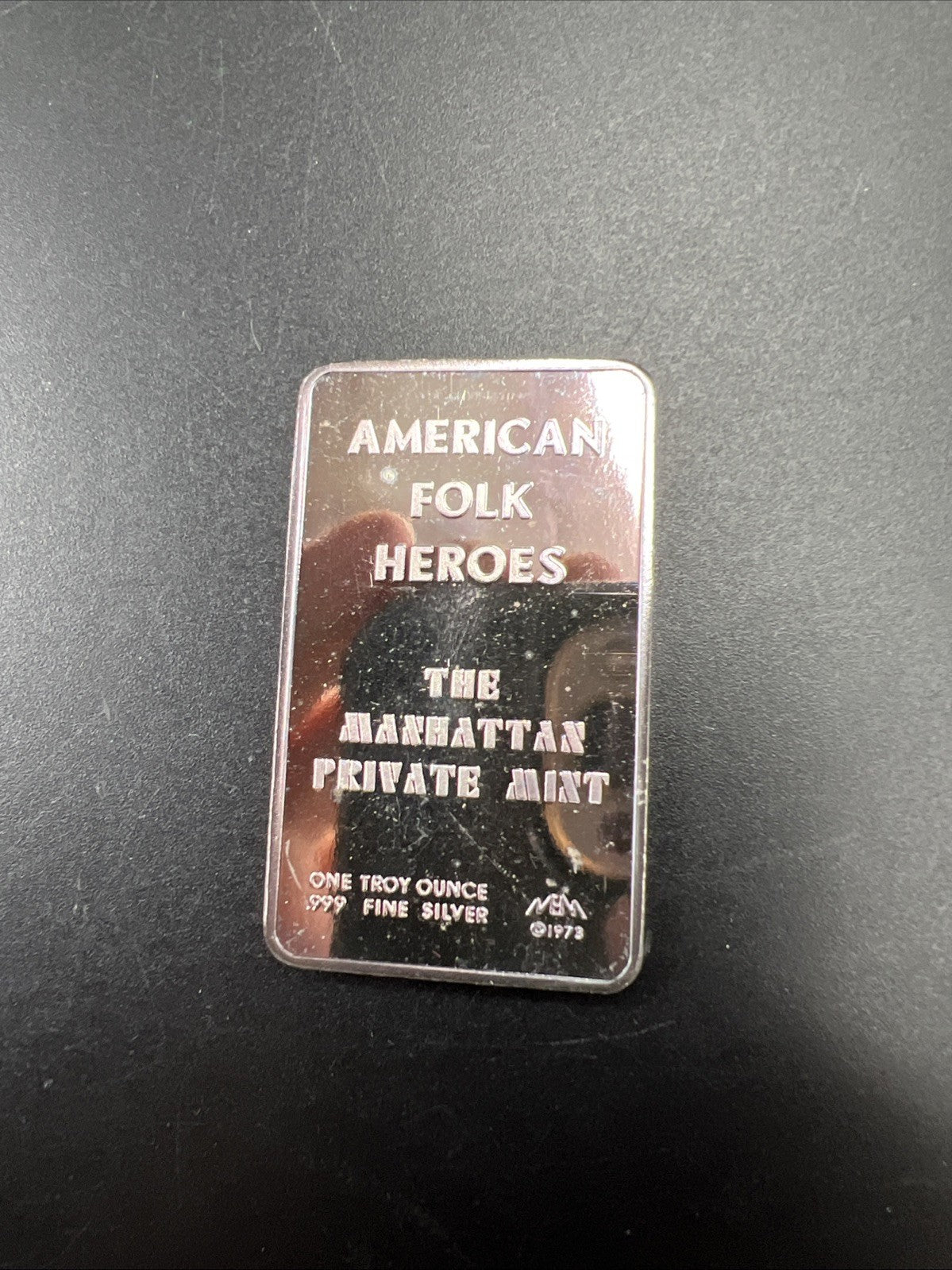 Babe Ruth 1 Oz Silver Art Bar Manhattan Private Mint Low Serial # 000639 CH UNC