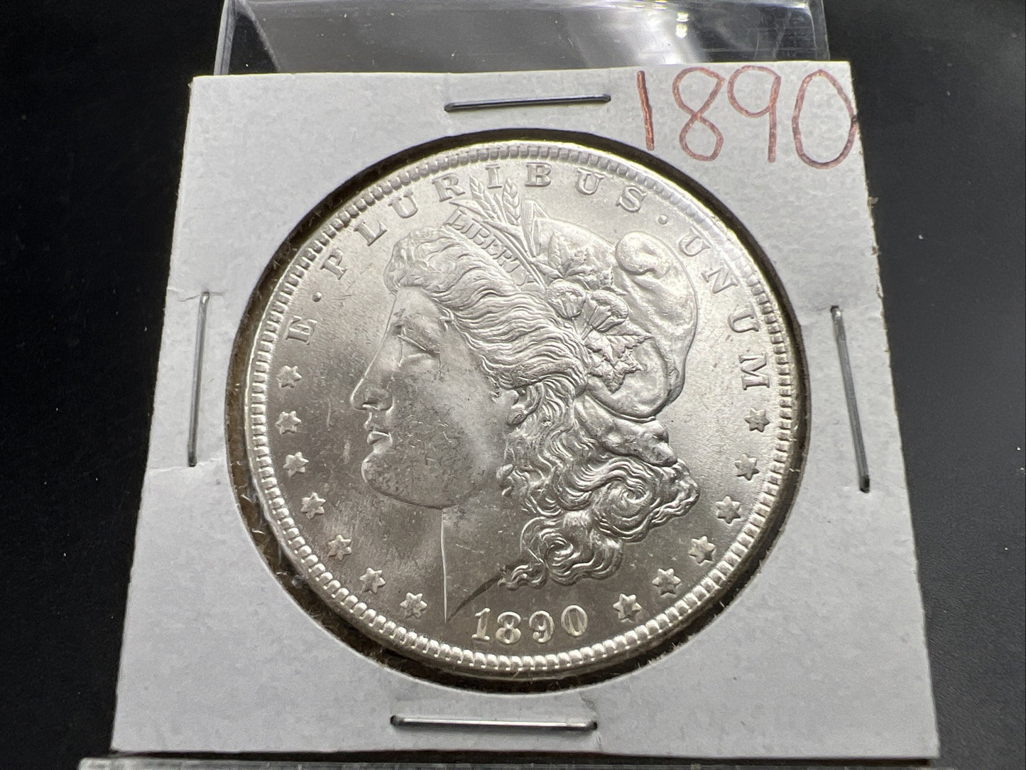 1890 P $1 Morgan silver Dollar Coin Choice BU UNC