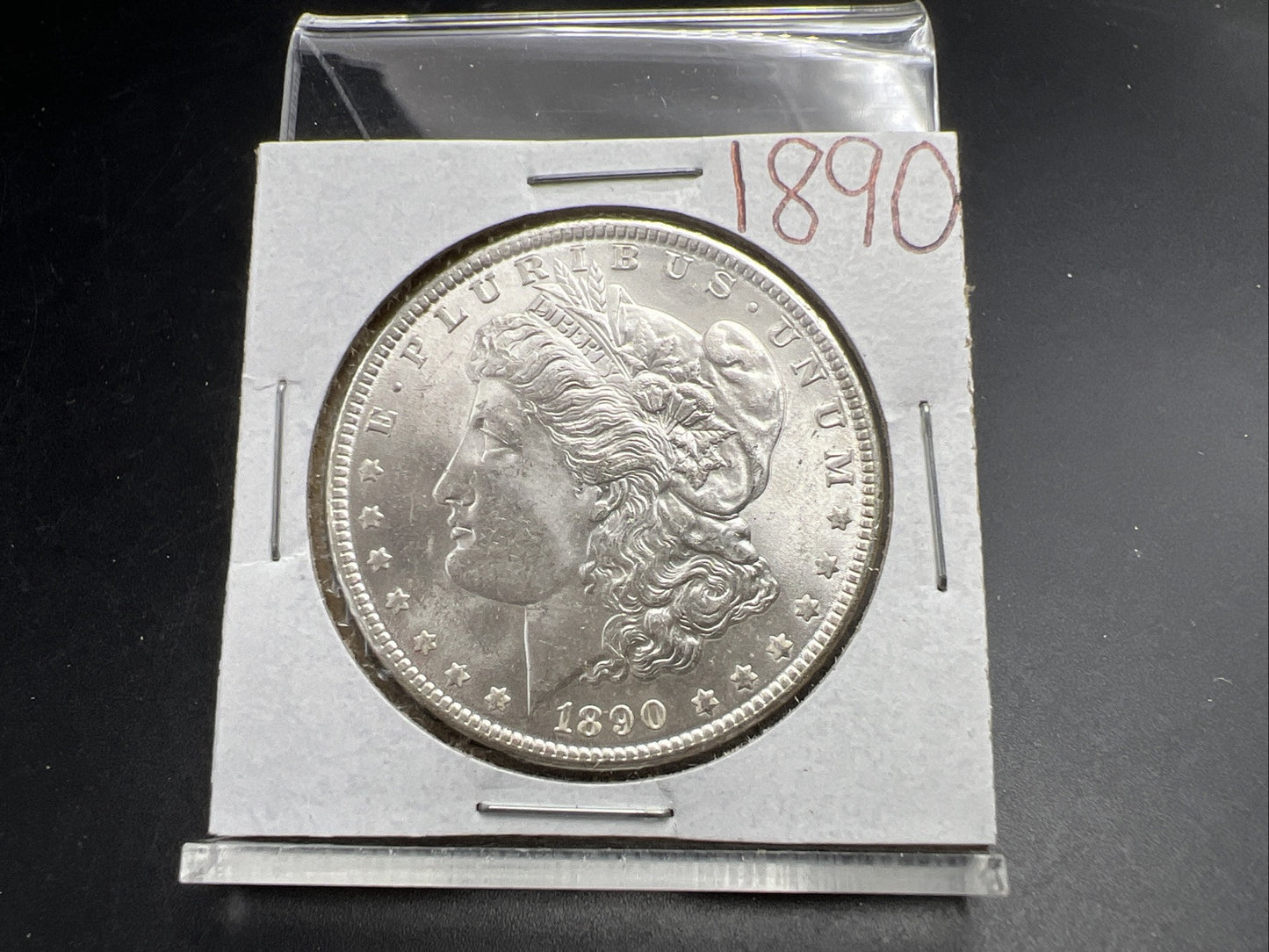 1890 P $1 Morgan silver Dollar Coin Choice BU UNC