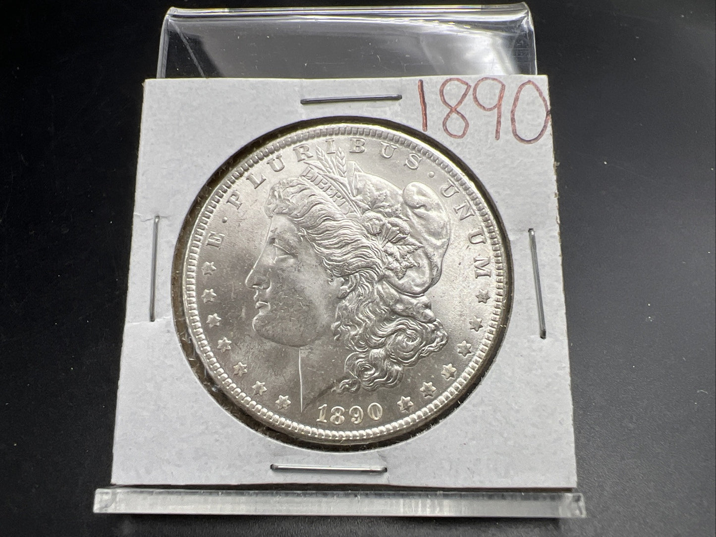 1890 P $1 Morgan silver Dollar Coin Choice BU UNC
