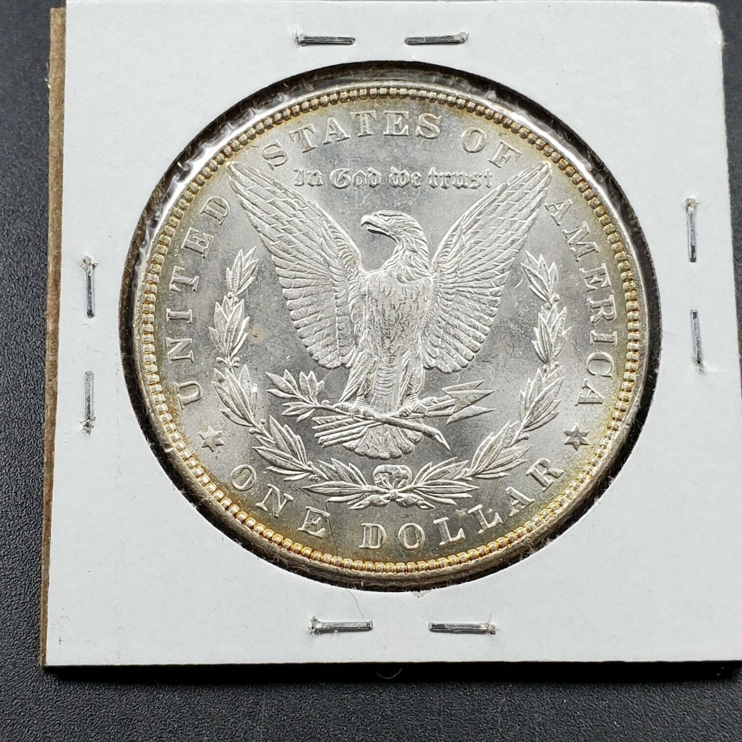 1887 P Morgan Silver Dollar Coin CHOICE BU UNC ALLIGATOR EYE VAM-12 VARIETY VAM