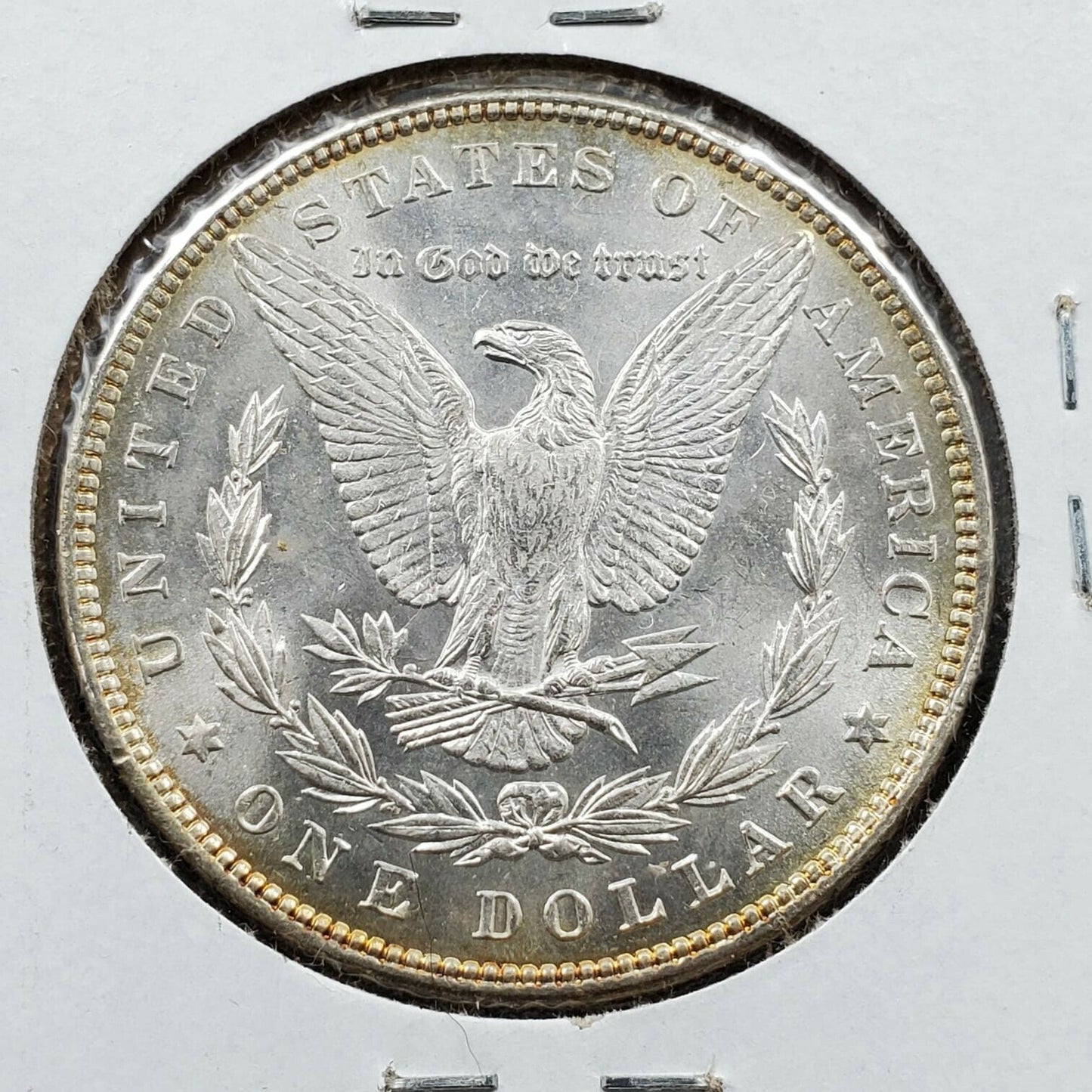 1887 P Morgan Silver Dollar Coin CHOICE BU UNC ALLIGATOR EYE VAM-12 VARIETY VAM